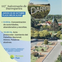 Darregueira celebra su 117° aniversario