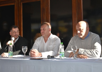 Diego Reyes lanzó la campaña en Darregueira