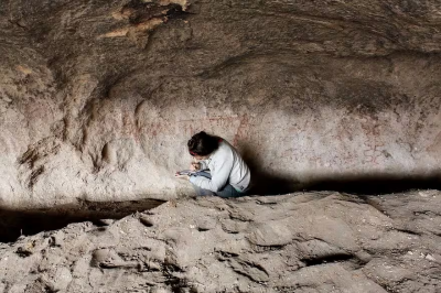 Arte rupestre: el hallazgo en una cueva de la Patagonia marca un hito en la investigación