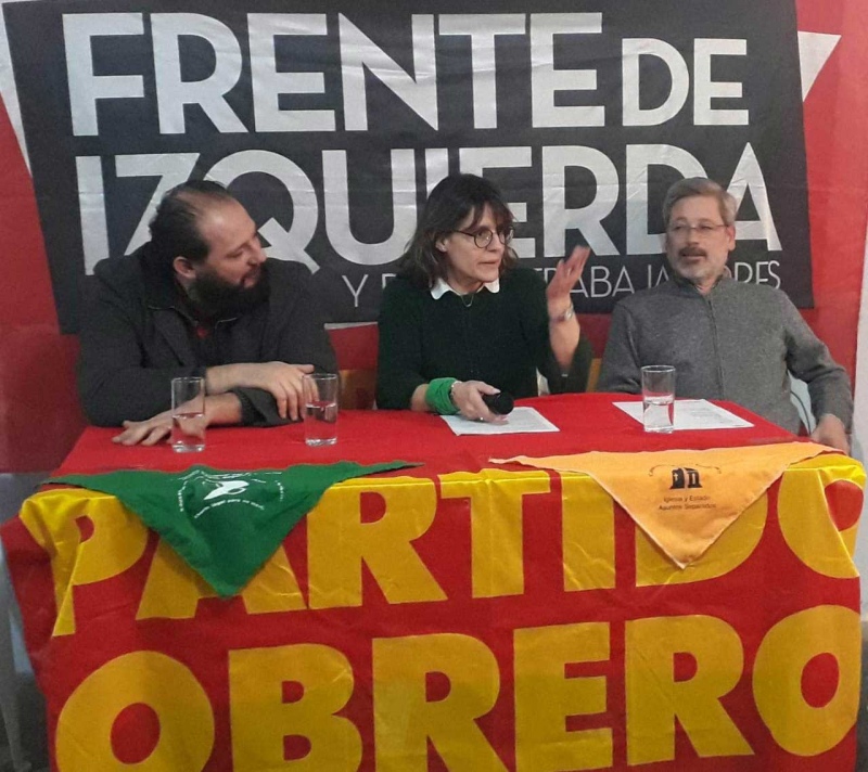 En Bordenave: El Frente de Izquierda – Unidad presentó su lista de precandidatos