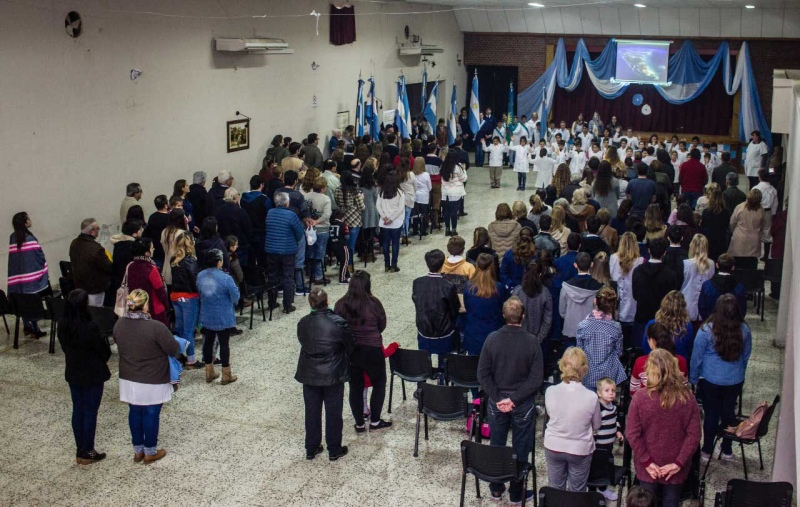 El Día de la Independencia se celebró en Felipe Solá