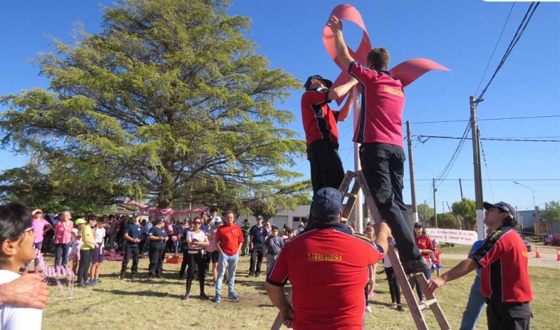 Darregueira: Inauguraron la Plazoleta de la Mujer