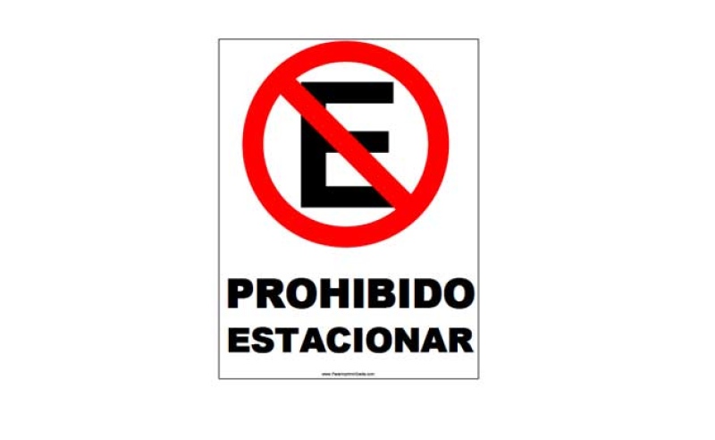 Comunicado de Tránsito: Está prohibido estacionar sobre ramblas, veredas y ochavas