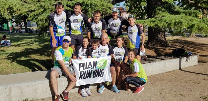 Puanenses compitieron en la maratón "Dino Hugo Tinelli"