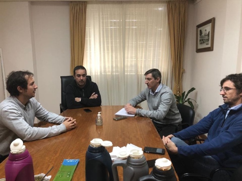 En Puan: Castelli se reunió con intendentes de la región