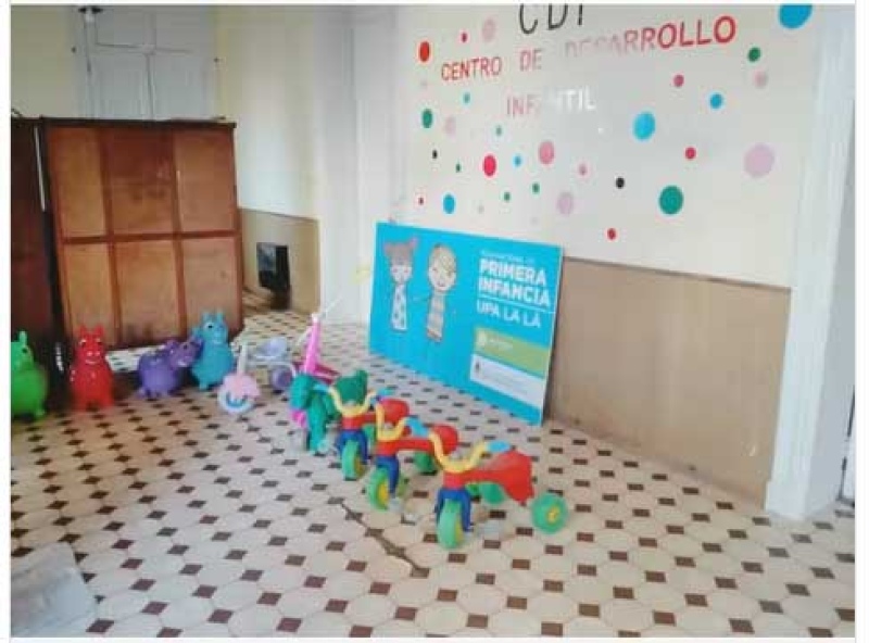 Más actividades en los Centros de Desarrollo Infantil del distrito