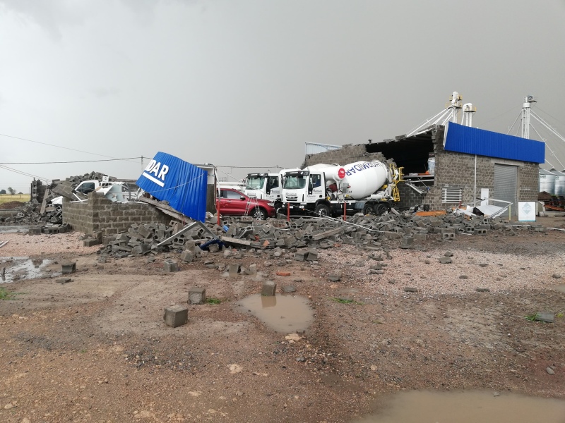 El día después… lo que dejó el temporal en Darregueira