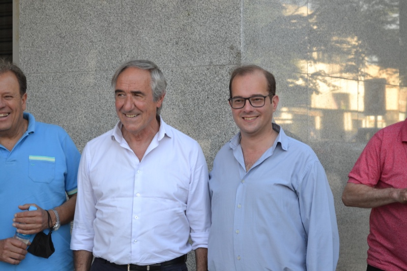 Castelli, Intelisano y Koller junto a Santilli en Coronel Suárez