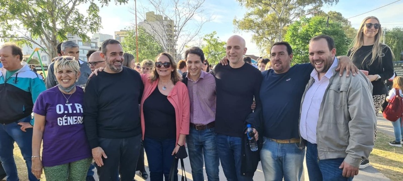 Candidatos de Juntos acompañaron a Lousteau y Larreta en Bahía Blanca