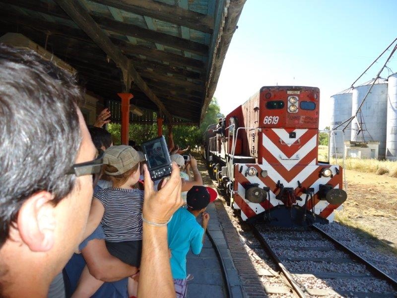 Y un día…el tren de pasajeros volvió a Puan