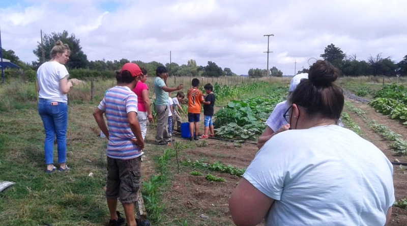 Huerta Social Bordenave: “Siembra con amor y cosecharás para muchos”