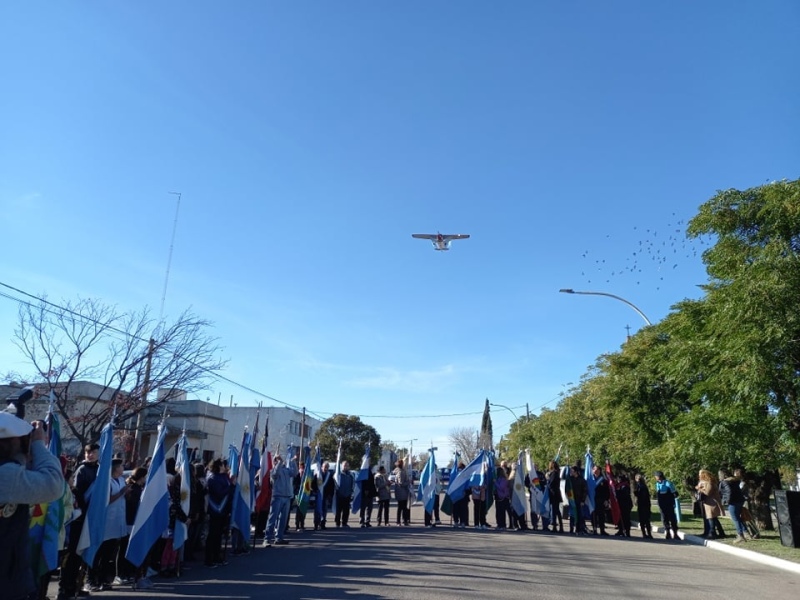 Sentido homenaje a 40 años del hundimiento del Crucero Belgrano