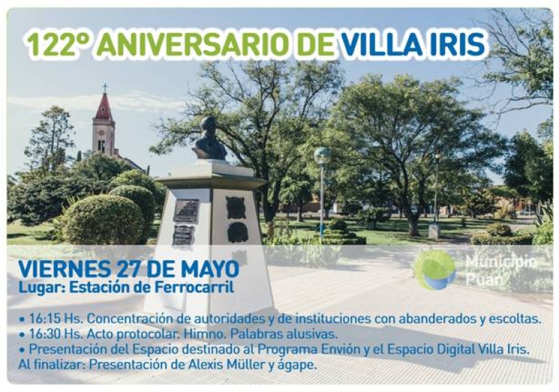 Villa Iris celebra su 122° aniversario