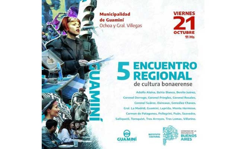 Convocatoria: 5° Encuentro Regional de Cultura Bonaerense
