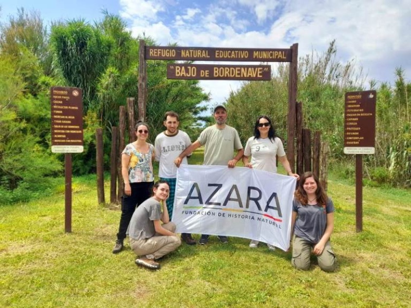 La Fundación de Historia Natural Félix de Azara visitó Puan y Bordenave