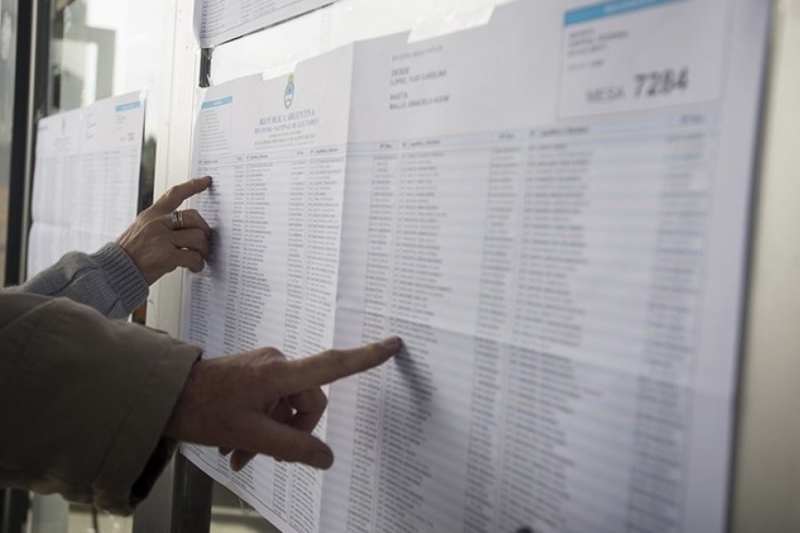 Se publicó el padrón definitivo para las elecciones del 22 de octubre